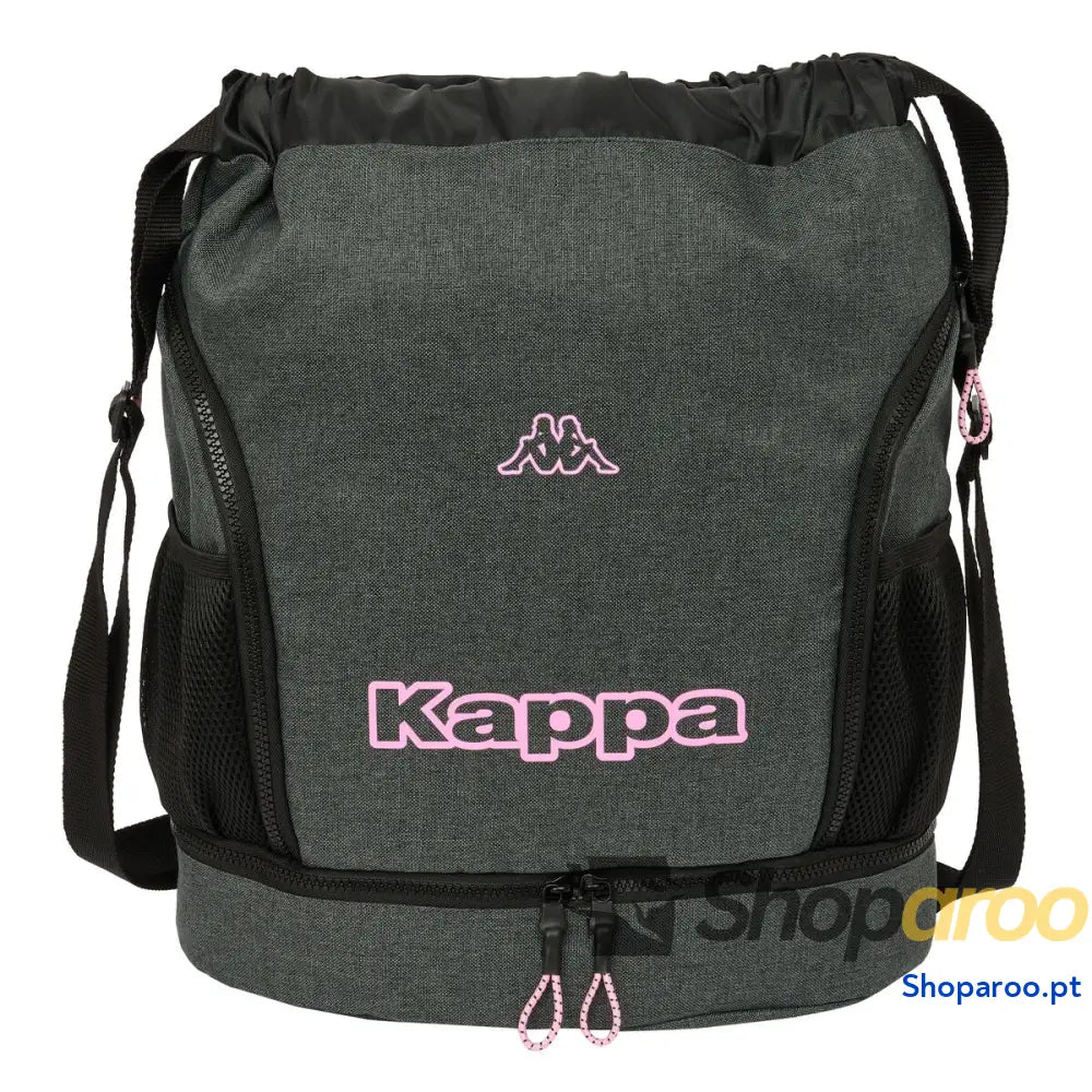 Mochila saco infantil Kappa Silver pink Cinzento 35 x 40 x 1 cm