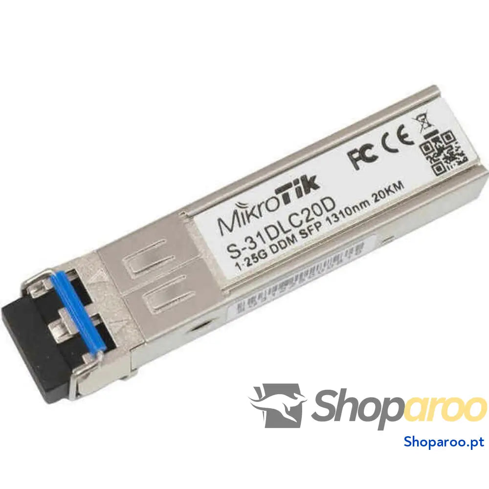 Módulo Fibra SFP MultiModo Mikrotik S-31DLC20D 1250 Mbit/s
