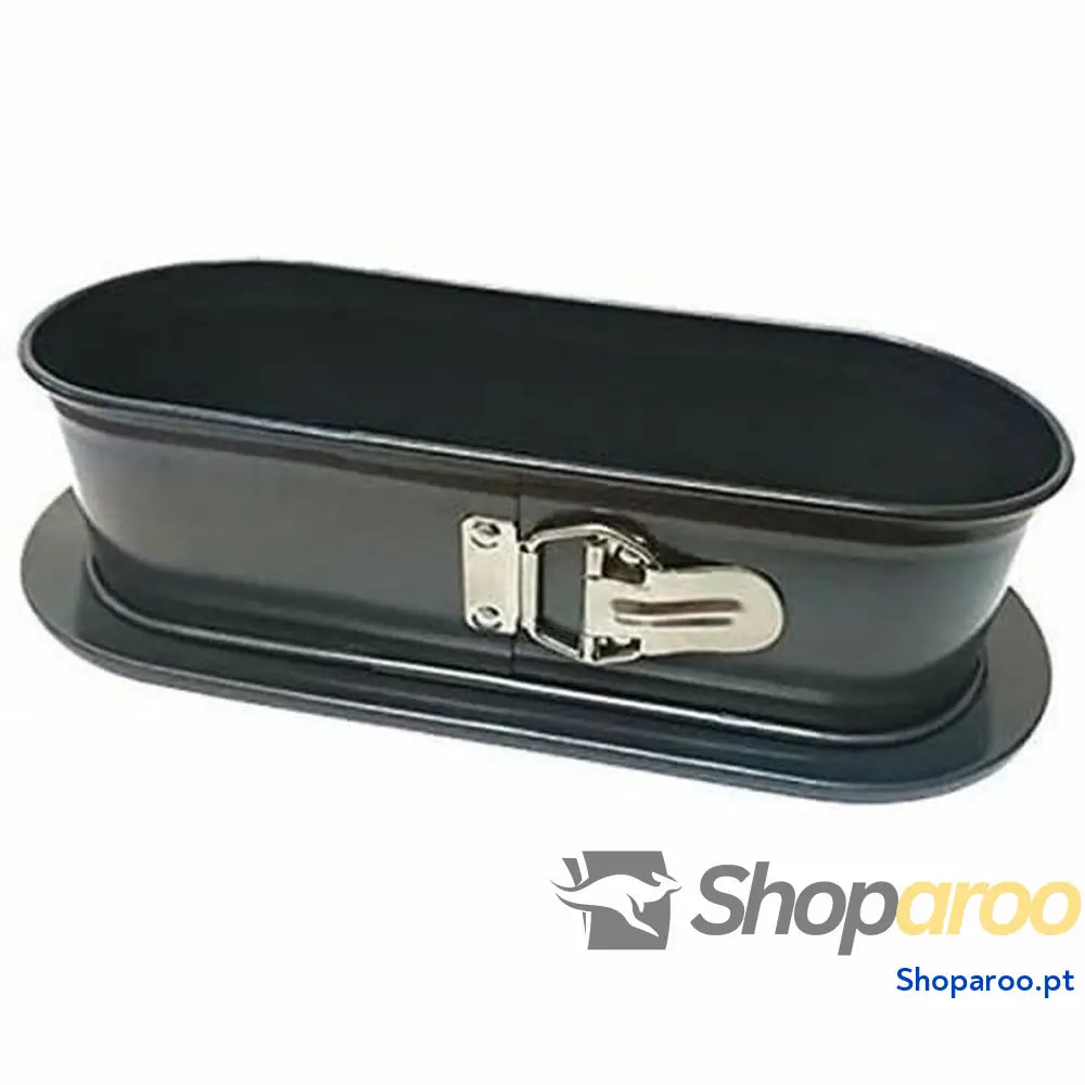 Molde com forma Baumalu Preto Aço inoxidável