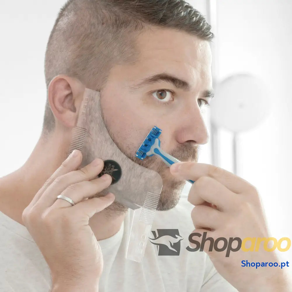 Molde de Barba Hipster Barber InnovaGoods