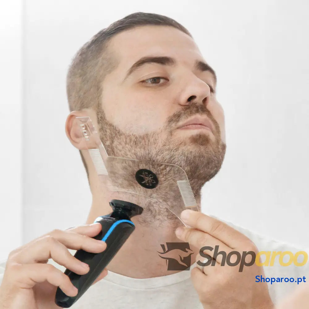 Molde de Barba Hipster Barber InnovaGoods