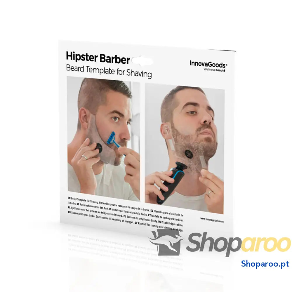 Molde de Barba Hipster Barber InnovaGoods