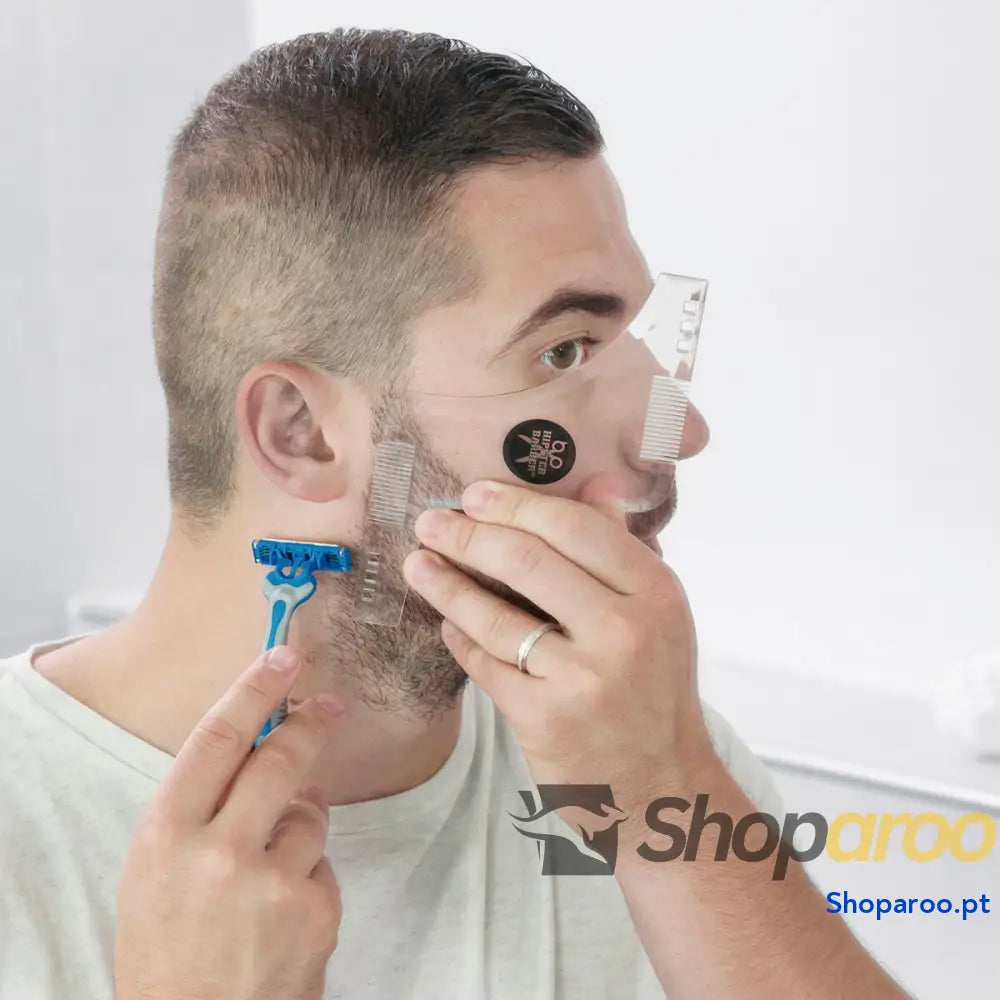 Molde de Barba Hipster Barber InnovaGoods