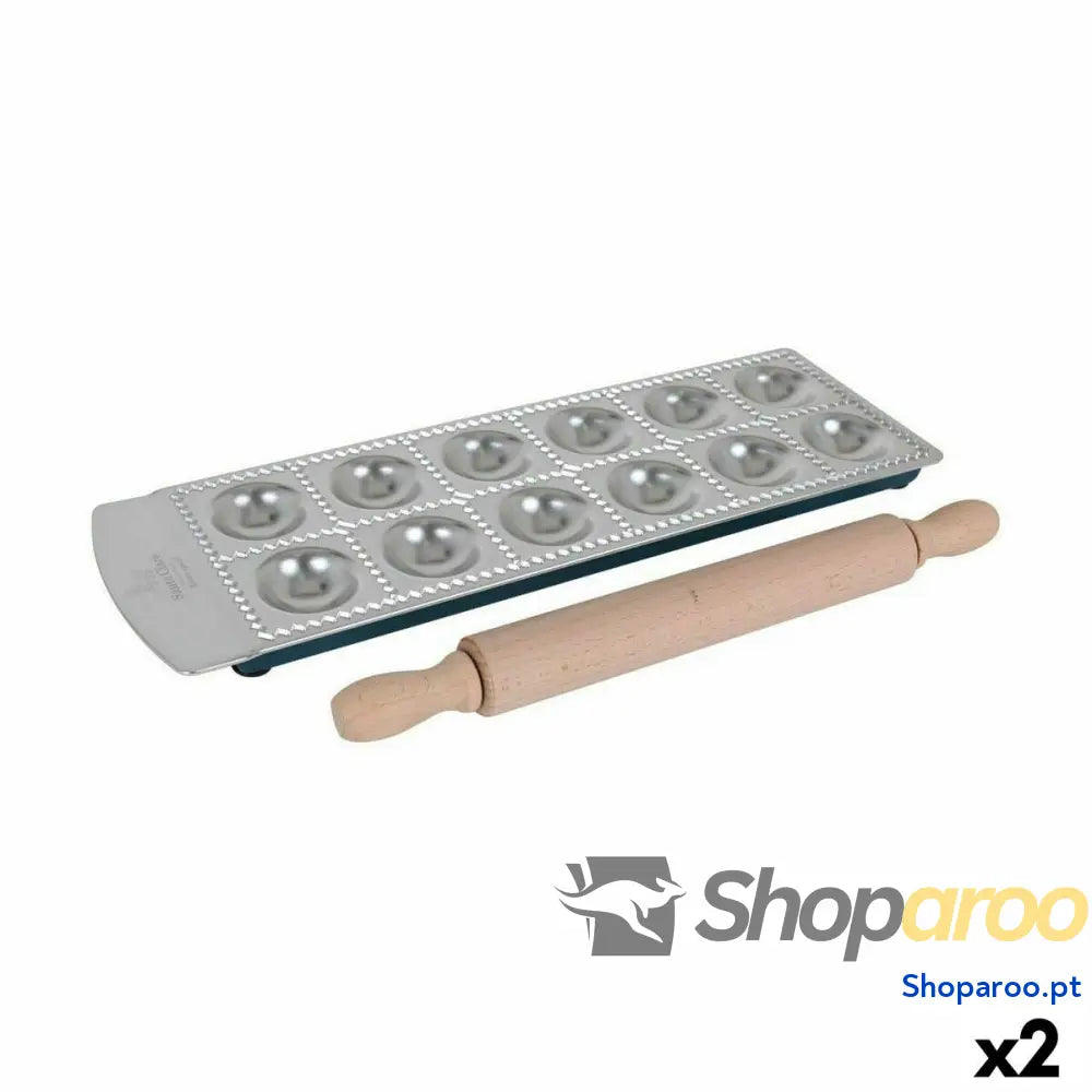 Molde de massa Santa Clara Raviolis Redondo (2 Unidades)
