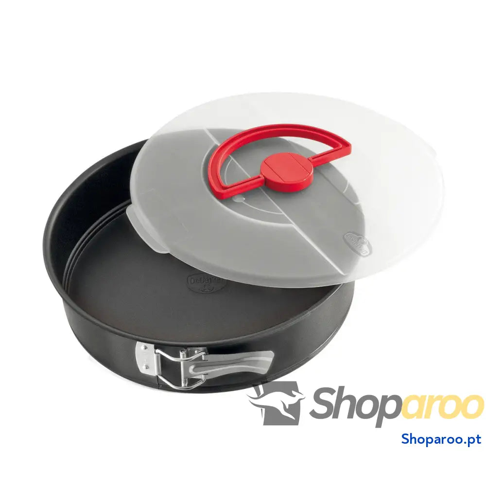 Molde Desmontável Dr. Oetker Preto Aço Plástico Ø 26 cm ø x 6,5