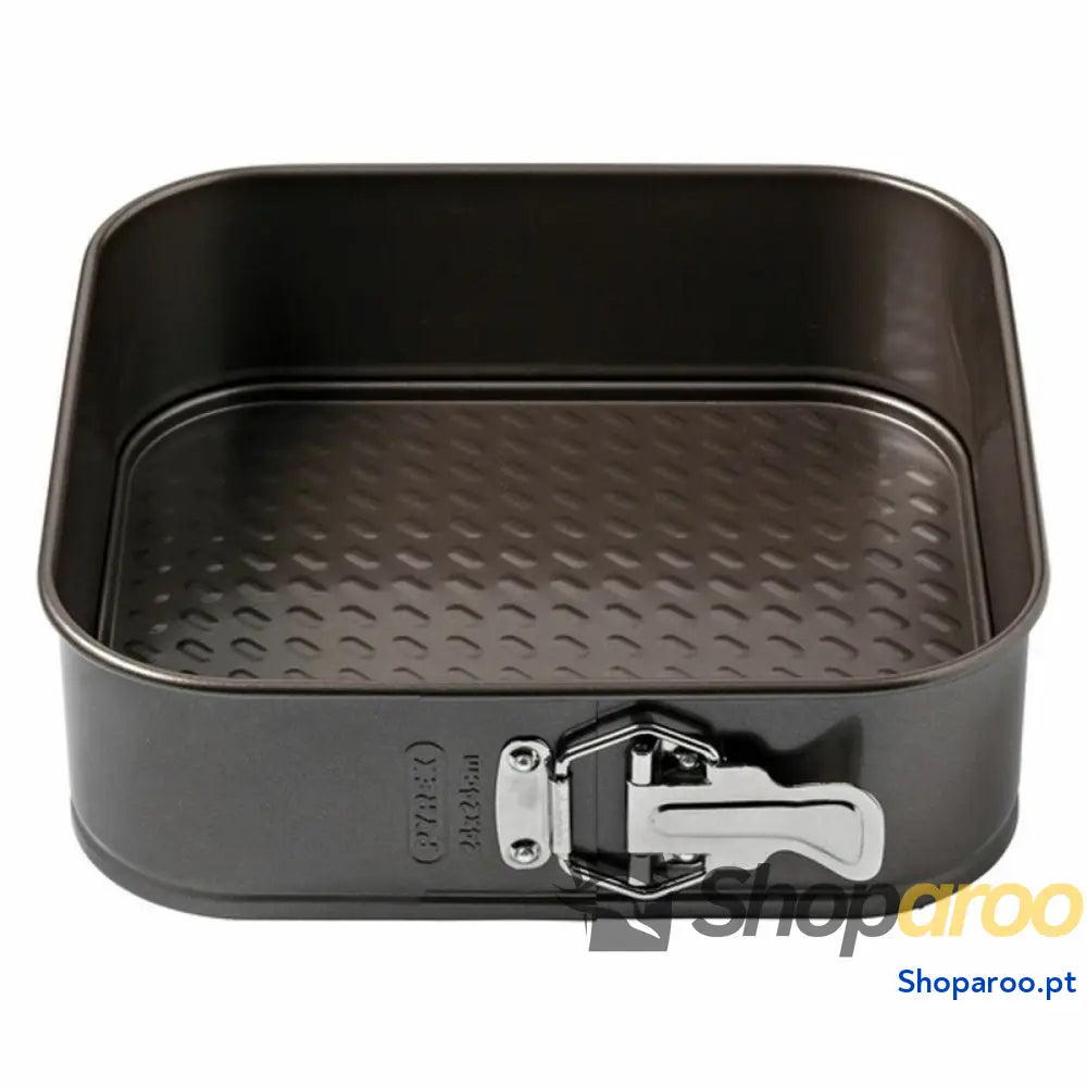 Molde Desmontável Pyrex Castanho Aço inoxidável