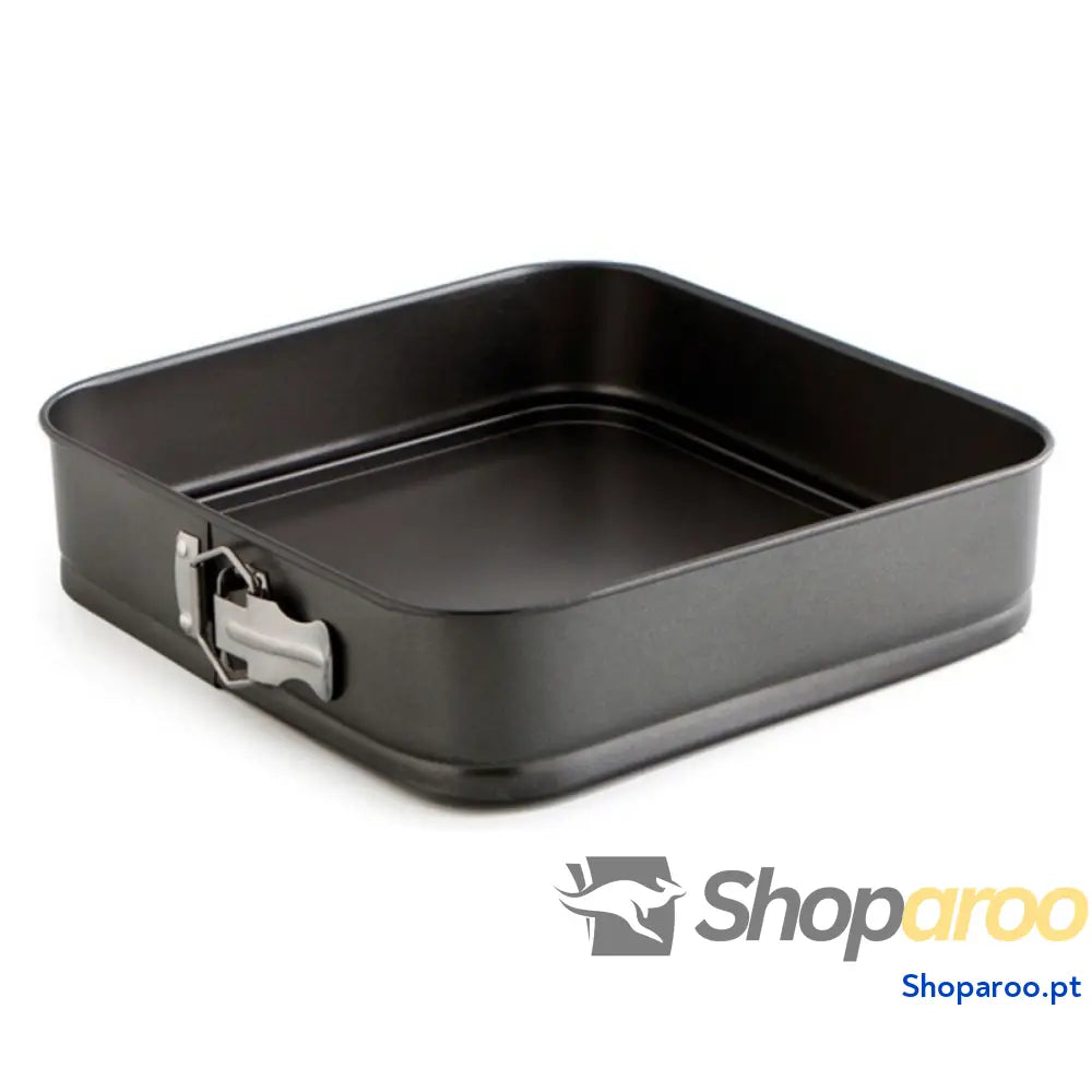 Molde Desmontável Quid Sweet Grey Preto Metal Ø 28 cm