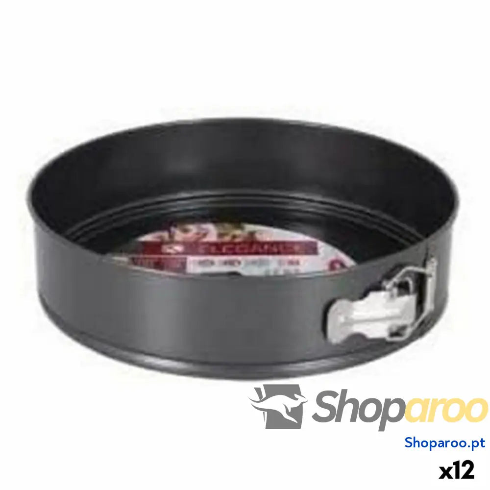 Molde Desmontável Quttin 52271 0,5 mm 28 x 6,8 cm (12 Unidades) (ø cm)