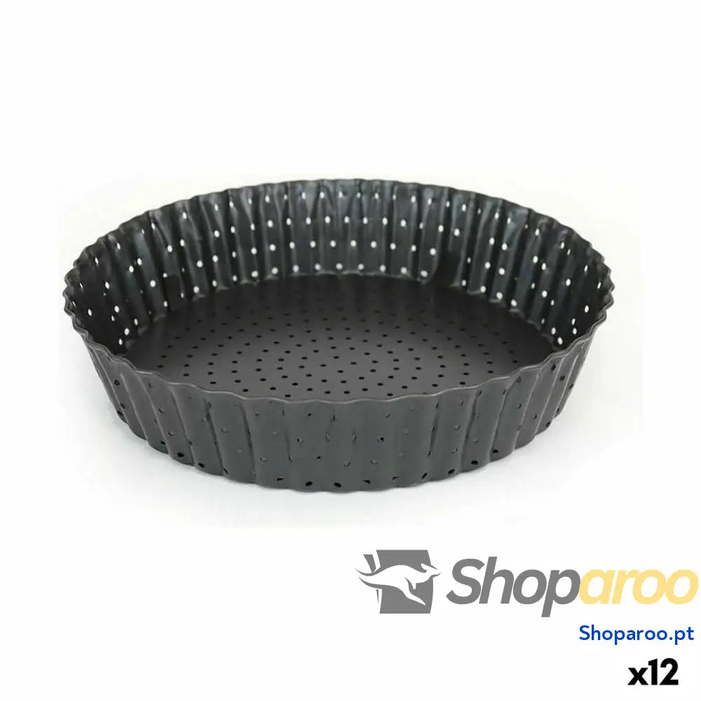 Molde Desmontável Quttin Aço 24 x 5 cm (12 Unidades)