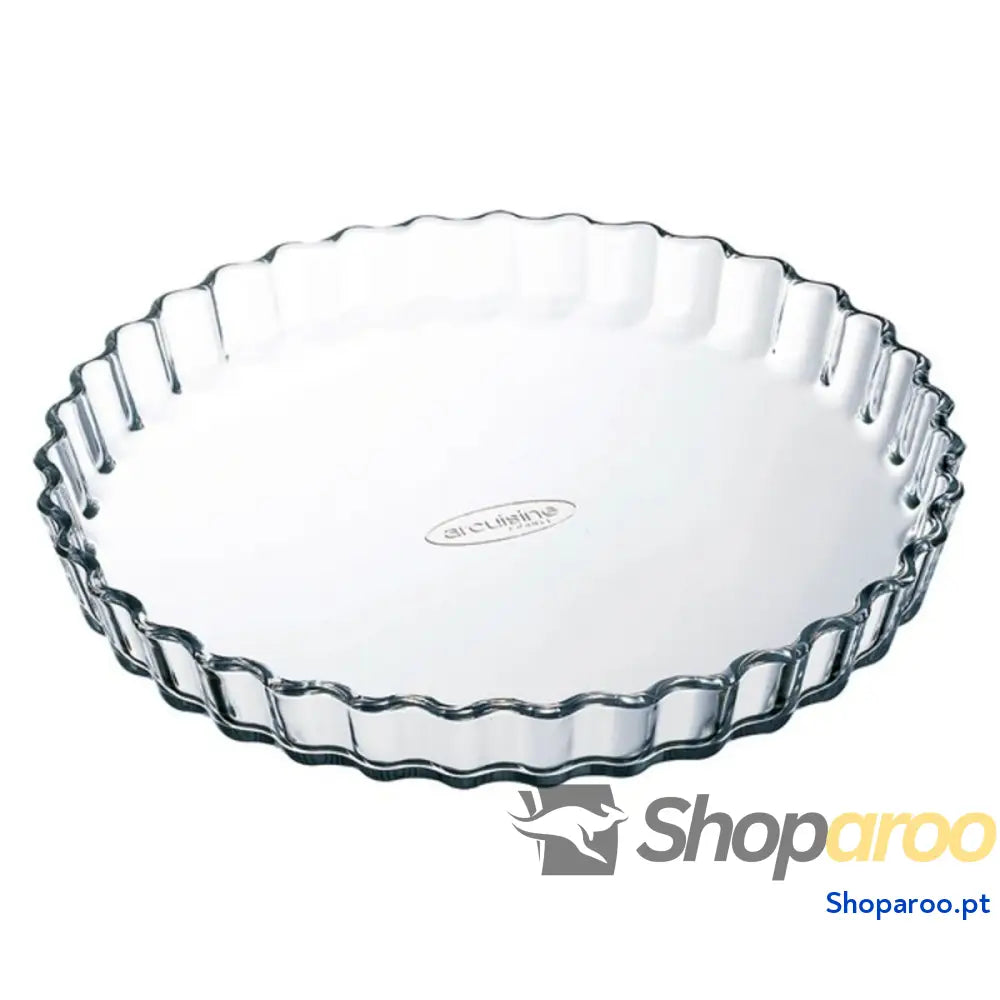 Molde para Bolos Ô Cuisine 803 Transparente Vidro 28 x 4 cm