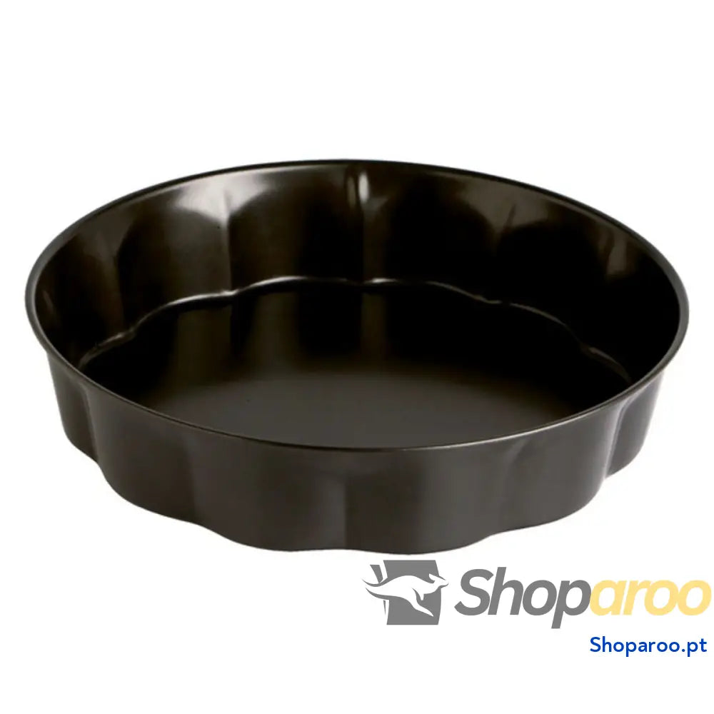 Molde para Bolos Quid Sweet Grey Preto Metal 28 x 5 cm