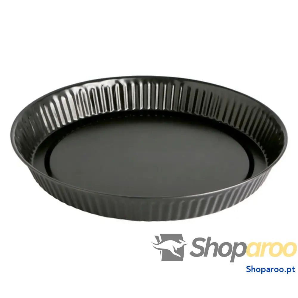 Molde para Bolos Quid Sweet Grey Preto Metal 32 x 3 cm