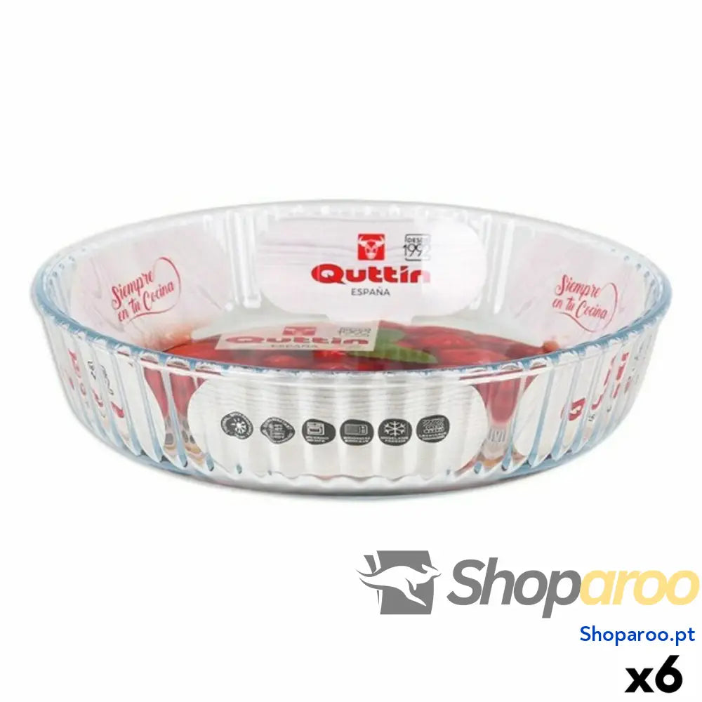 Molde para Bolos Quttin 63075 Vidro 6 Unidades