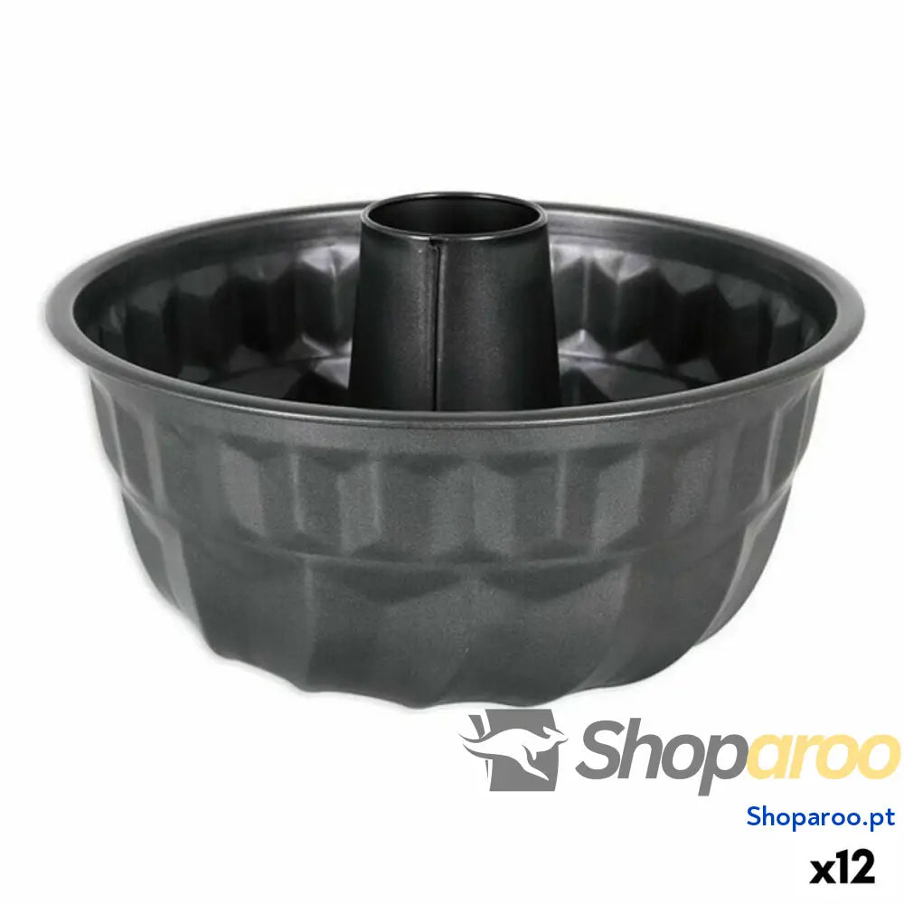 Molde para Bolos Quttin GR 52297 (Ø 22 cm) x 10 cm 12 Unidades