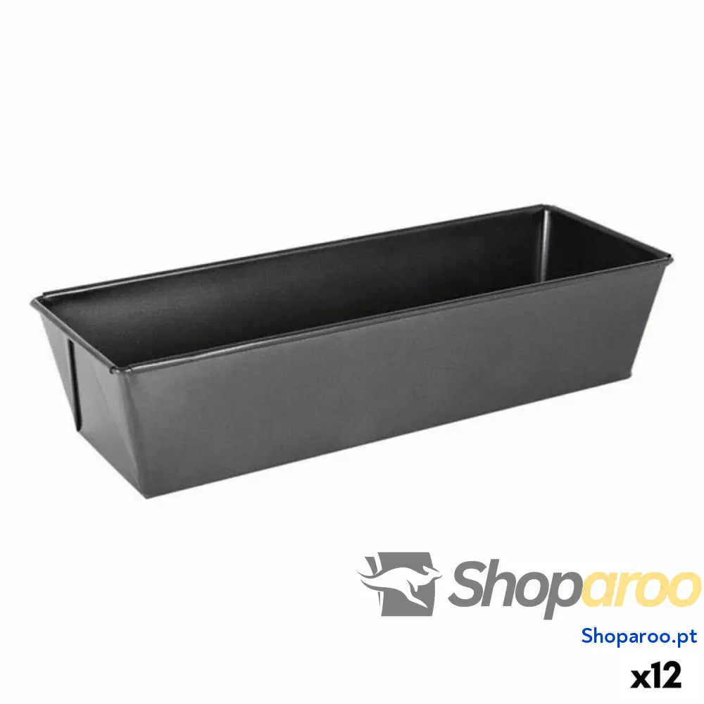 Molde Retangular Quttin GR 52285 (30,5 x 11,5 cm) 30,5 cm (12 Unidades)