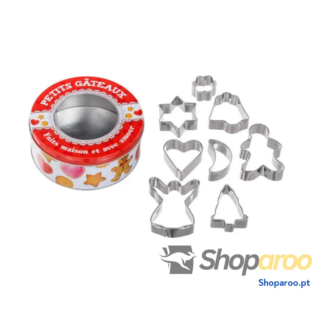Moldes para Galletas Secret de Gourmet 8 Peças