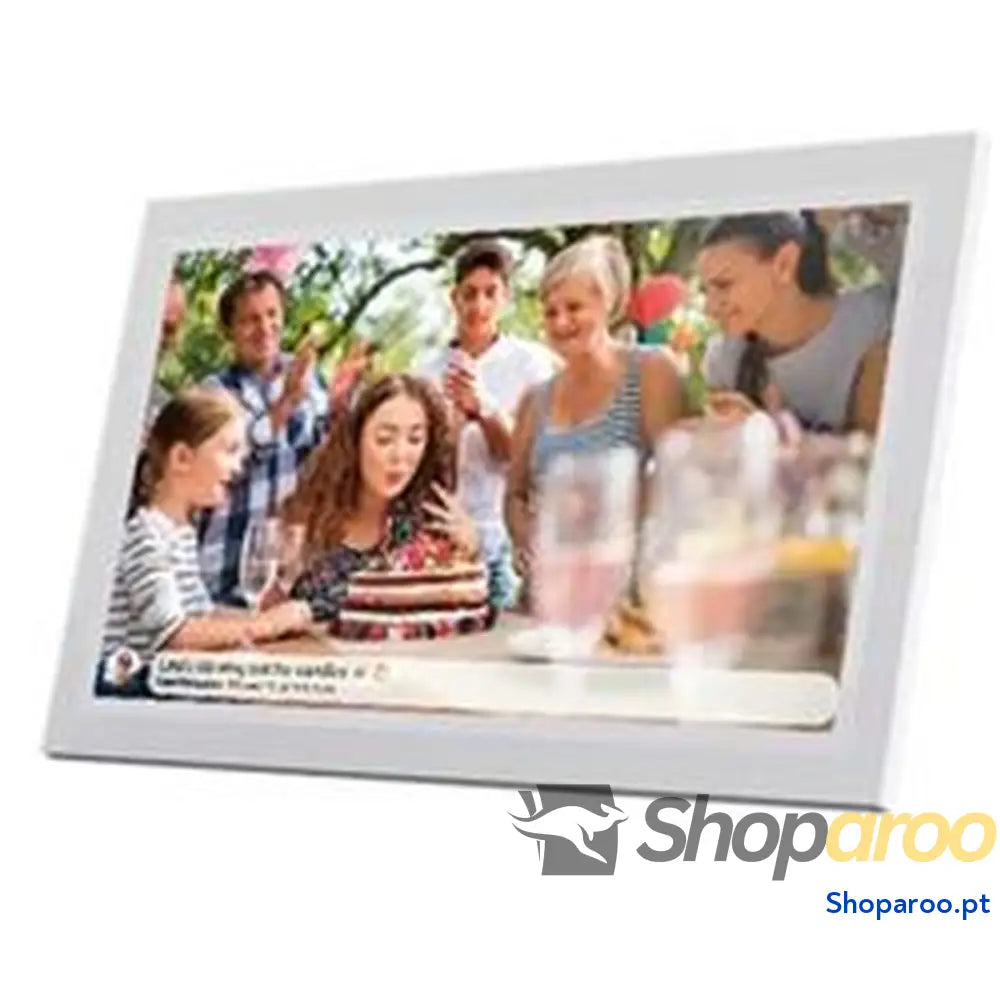 Moldura de Fotos Digital Denver Electronics Frameo PFF 1503 wit 15,6’’ Wi Fi