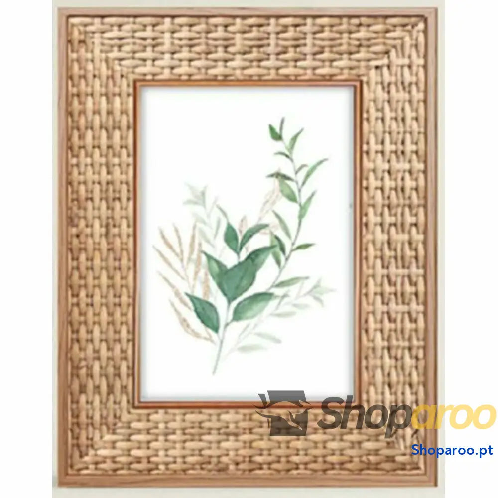 Moldura de Fotos DKD Home Decor Natural Madeira MDF 26,5 x 2,5 32 cm