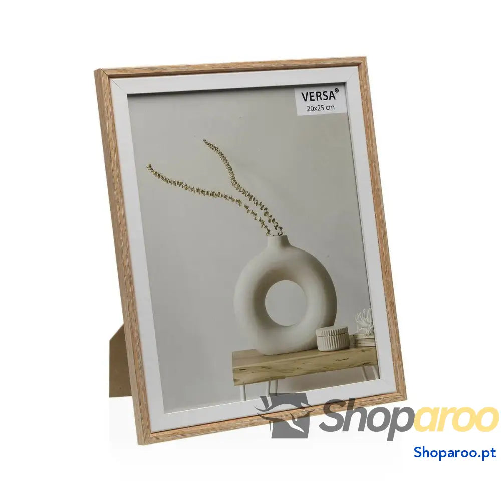 Moldura de Fotos Versa Madeira MDF Vintage 1,2 x 28 23 cm