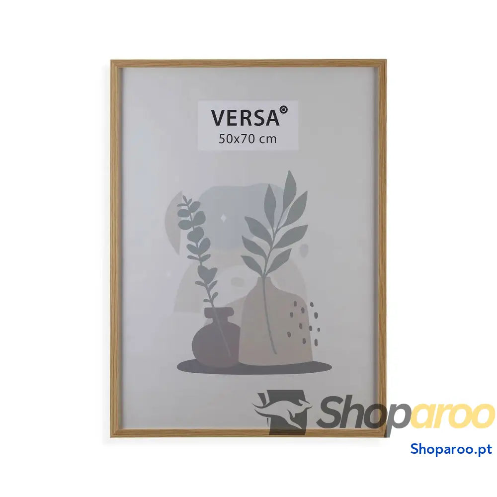 Moldura de Fotos Versa Madeira MDF Vintage 1,2 x 72 52 cm