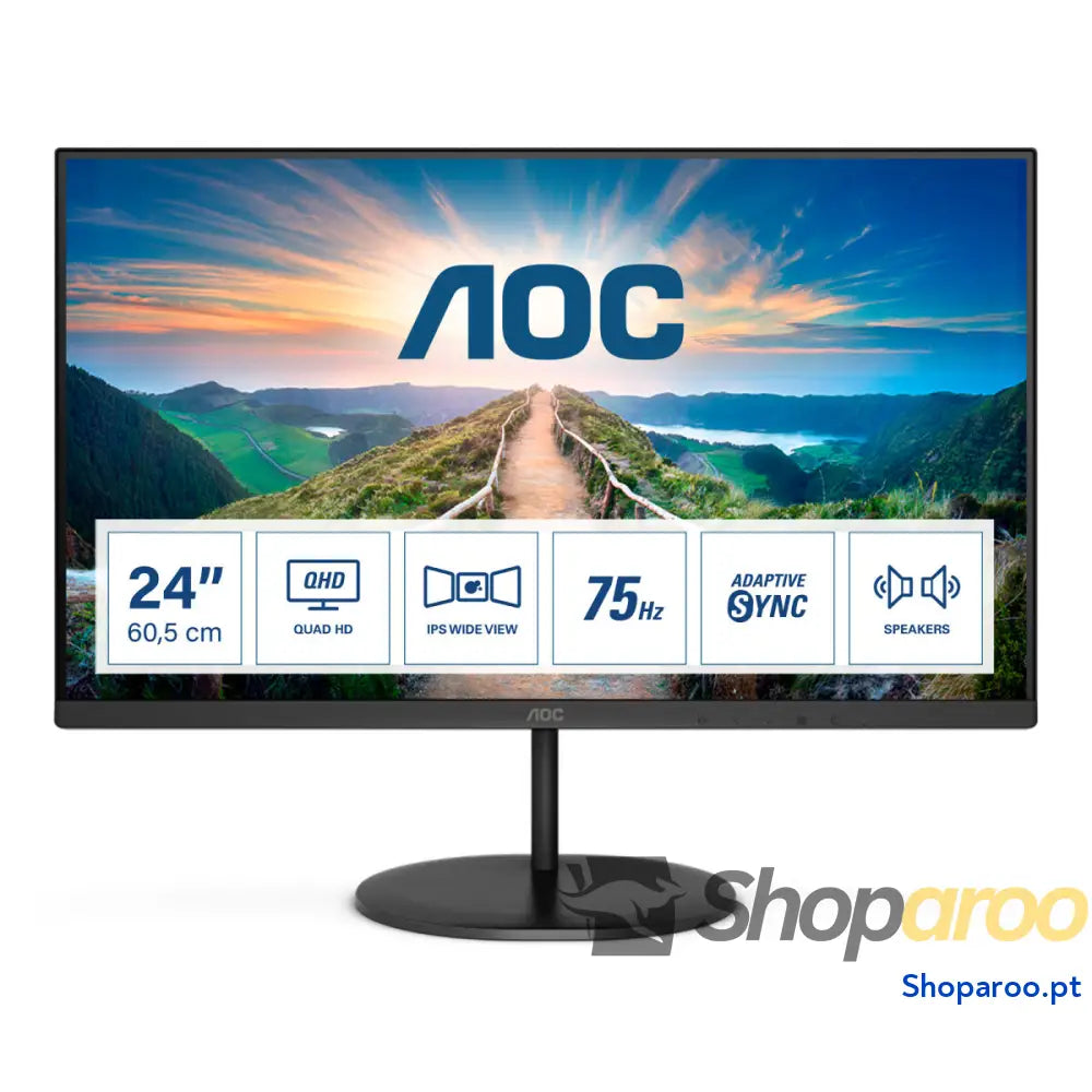 Monitor AOC Q24V4EA 23,8" 2K LCD