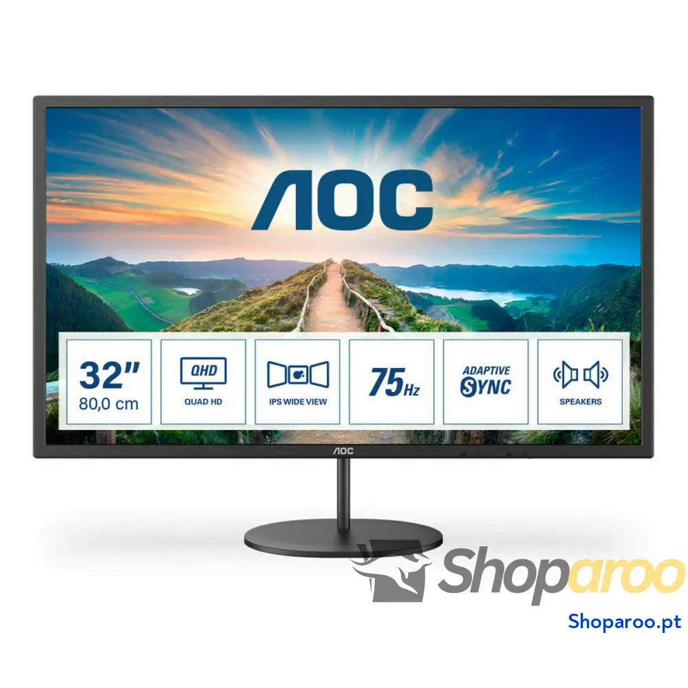 Monitor AOC Q32V4 2K ULTRA HD 32" 31,5" 75 Hz IPS