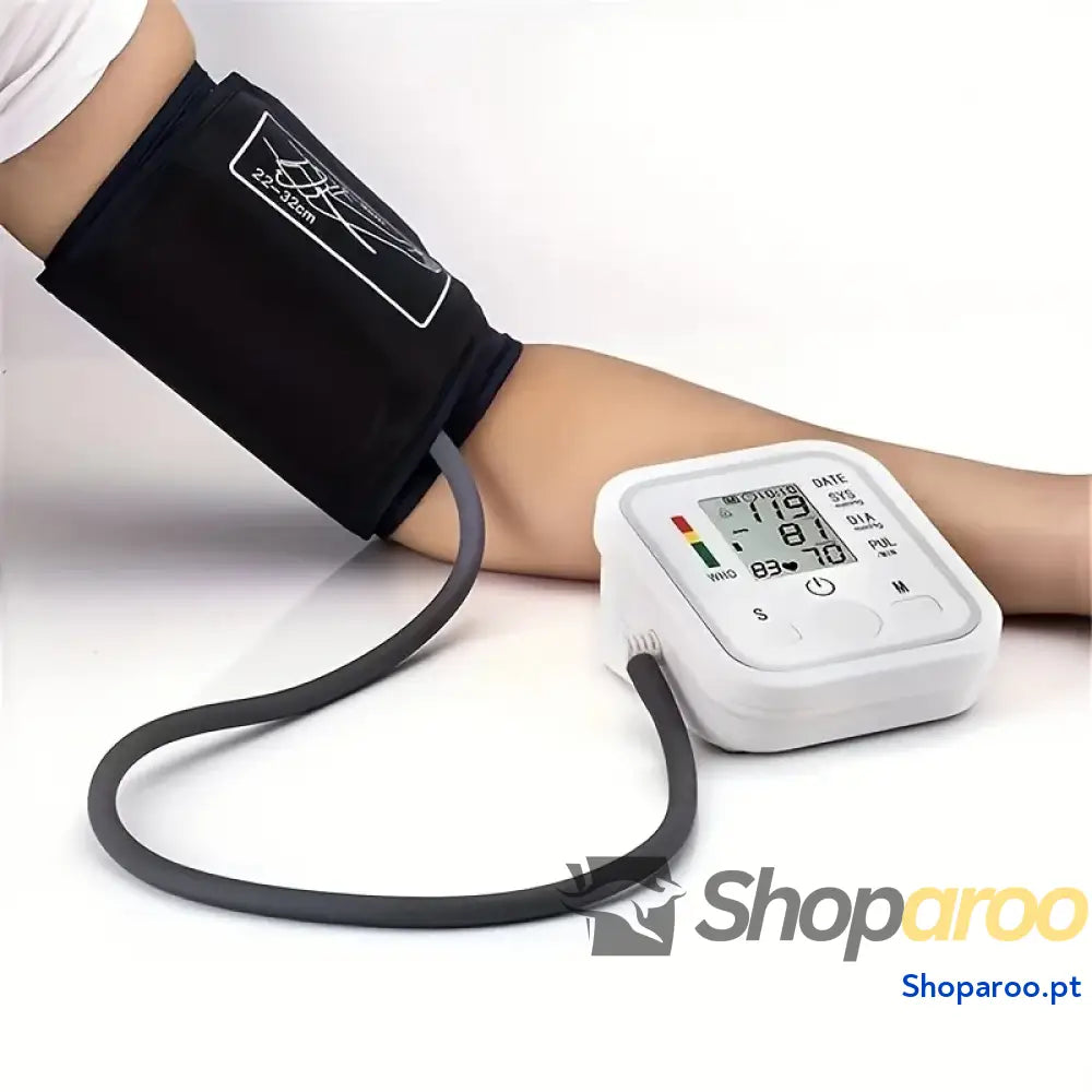 Monitor digital pressão arterial para braço Fireurus armazenamento de dados