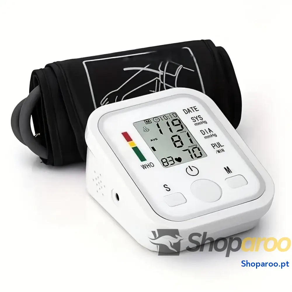 Monitor digital pressão arterial para braço Fireurus armazenamento de dados