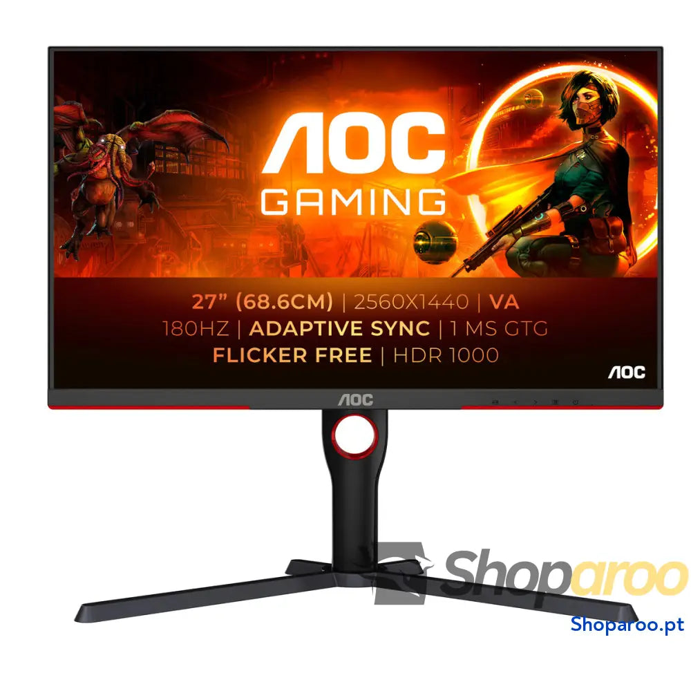Monitor Gaming AOC Q27G3XMN/BK 27" 2K