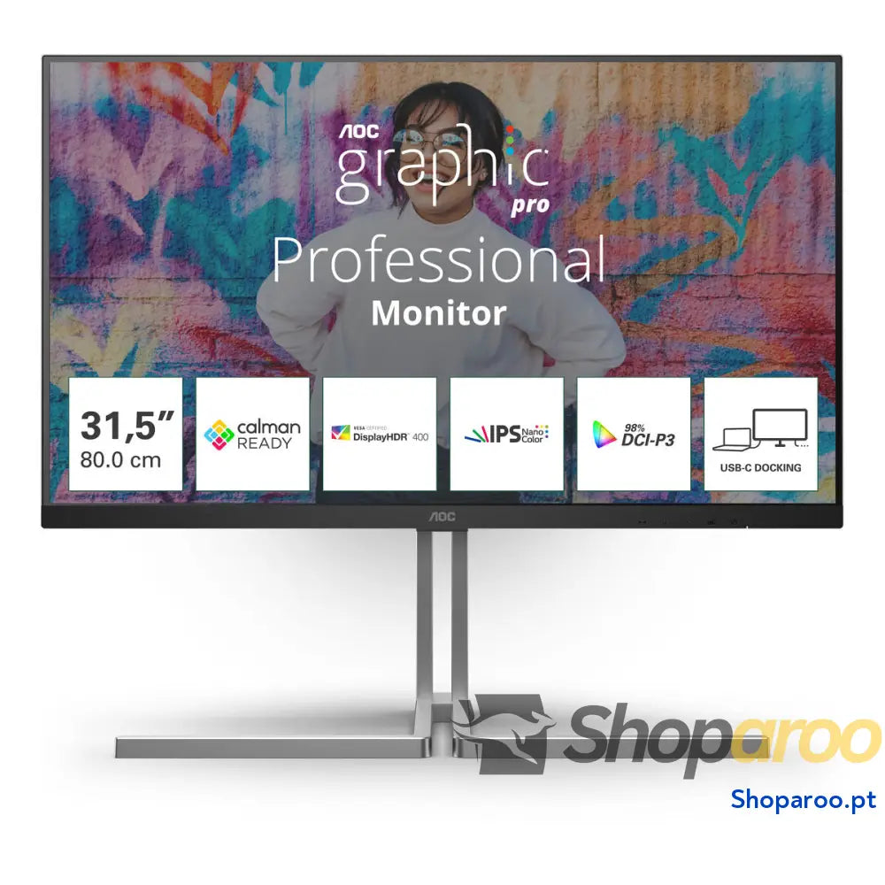 Monitor Gaming AOC U32U3CV 4K Ultra HD 32"