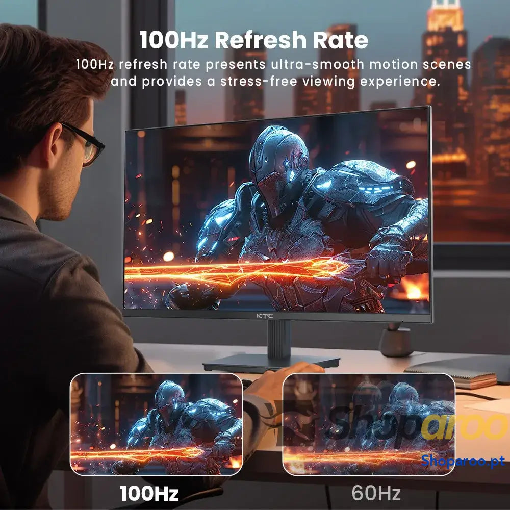 Monitor Gaming KTC H27T27 27 Polegadas IPS 100Hz 1ms 2K HDR10