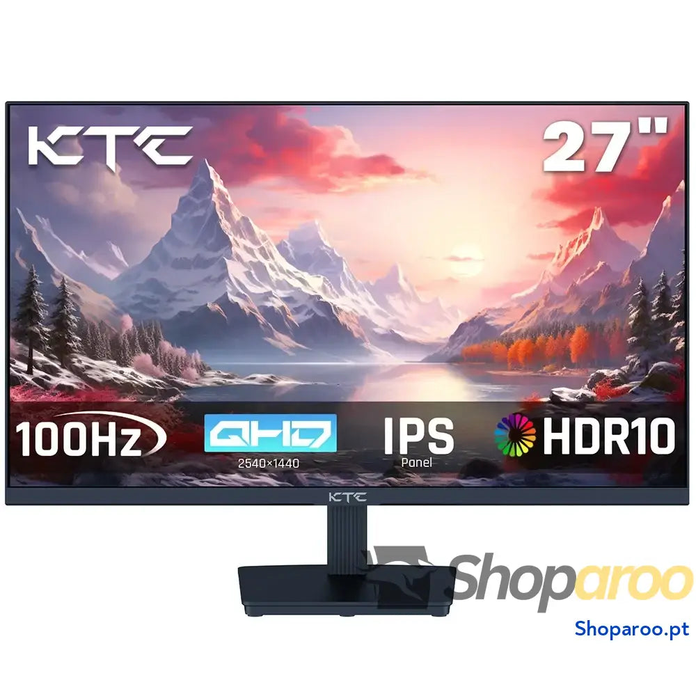 Monitor Gaming KTC H27T27 27 Polegadas IPS 100Hz 1ms 2K HDR10
