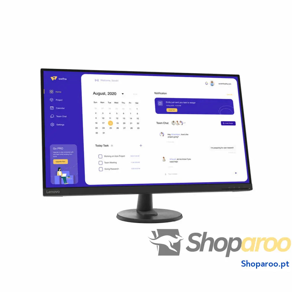 Monitor Lenovo 66FDGAC2EU 4K Ultra HD 31,5"
