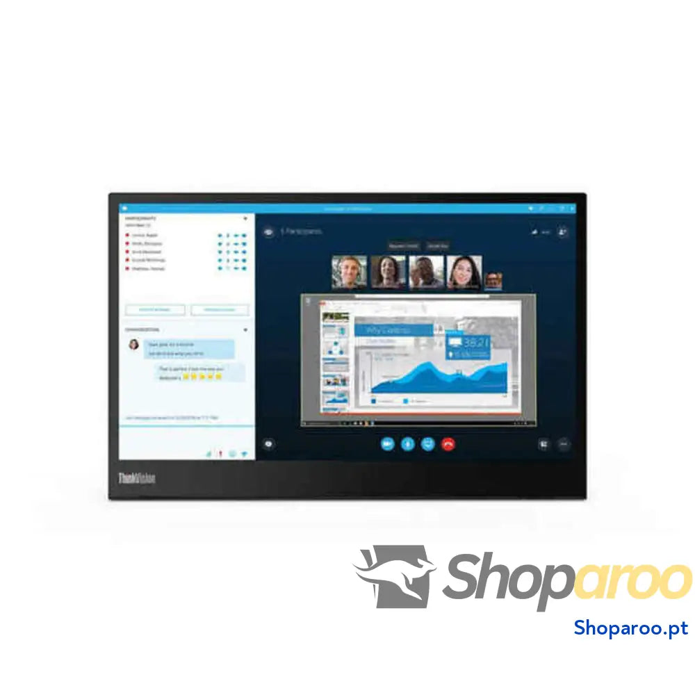 Monitor Lenovo ThinkVision M14 14" Full HD