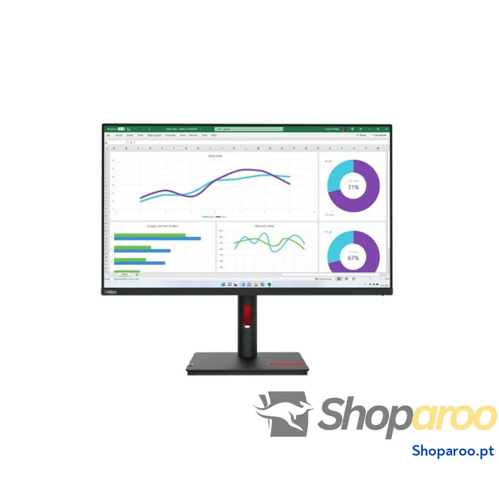 Monitor Lenovo ThinkVision T32h-30 32" LED 60 Hz