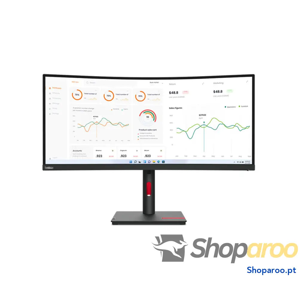 Monitor Lenovo ThinkVision T34W-30 34" Wide Quad HD