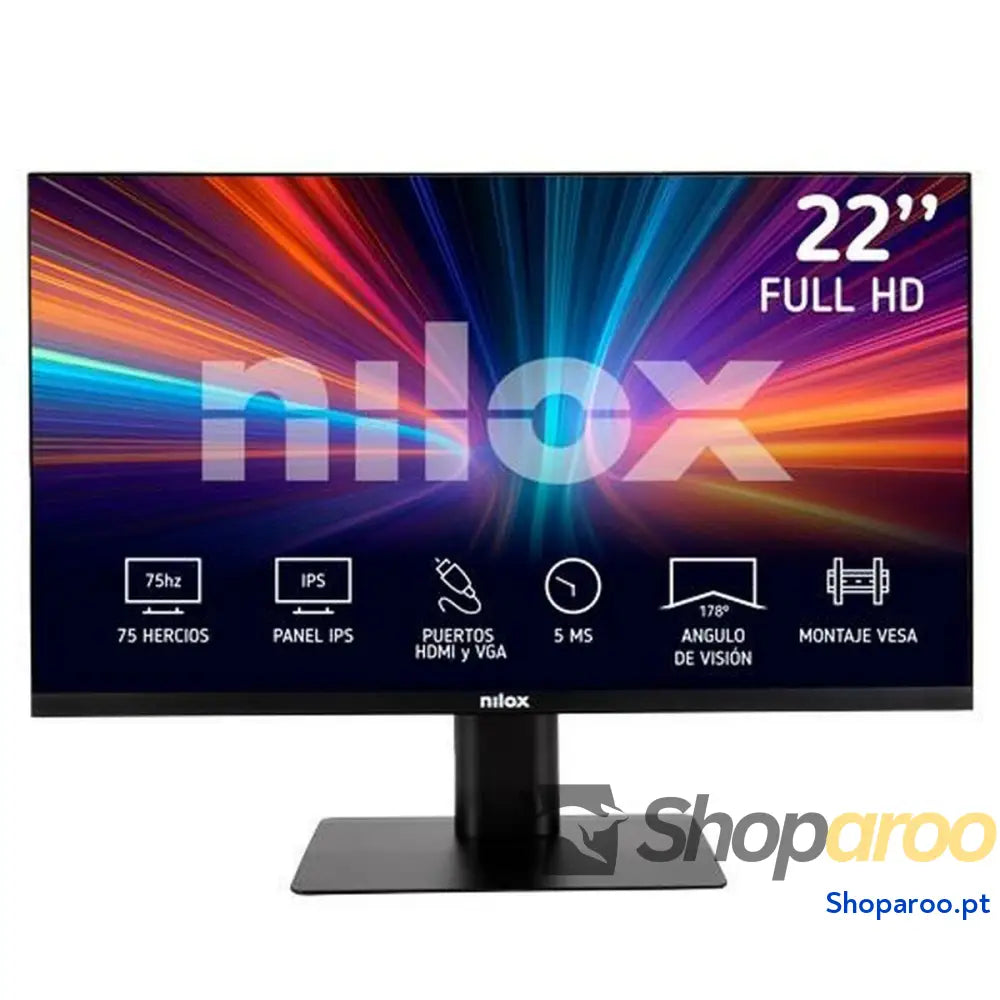 Monitor Nilox NXM22FHD11 Full HD 22" 75 Hz