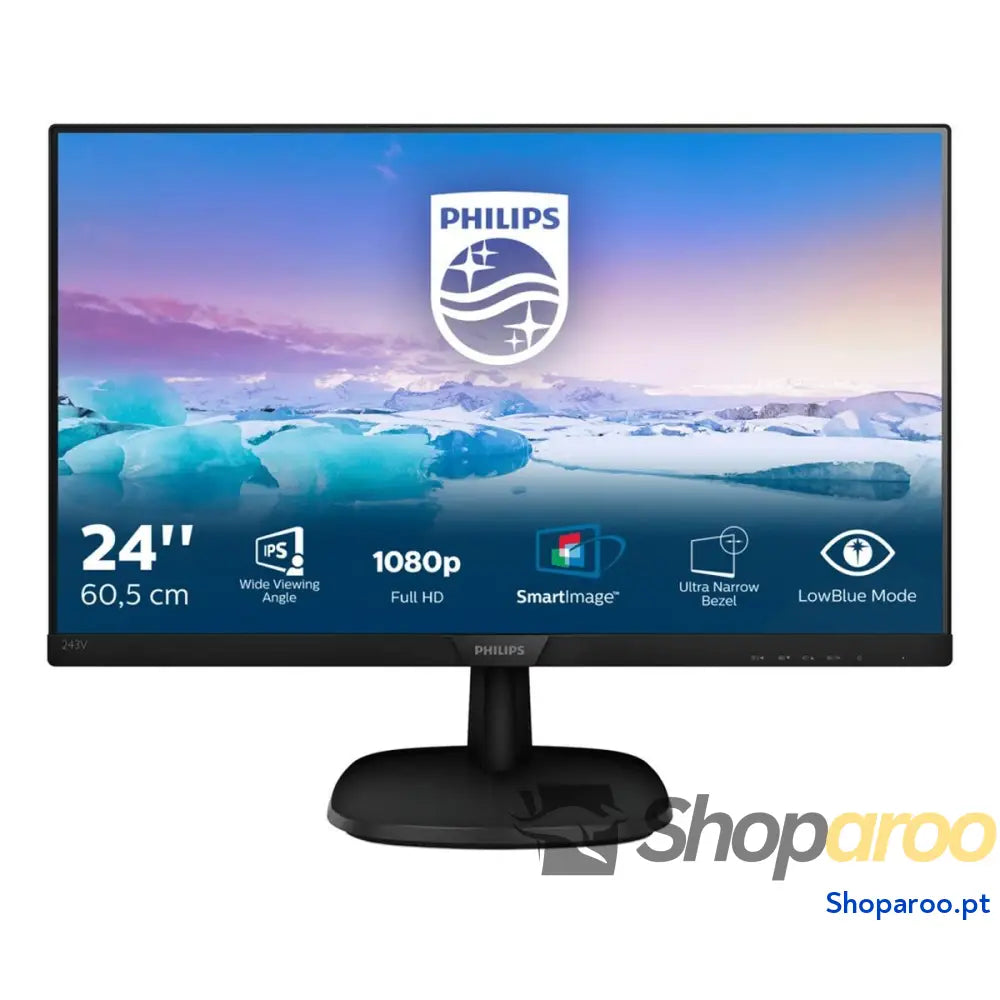 Monitor Philips 243V7QJABF/00 Full HD 23,8" 60 Hz