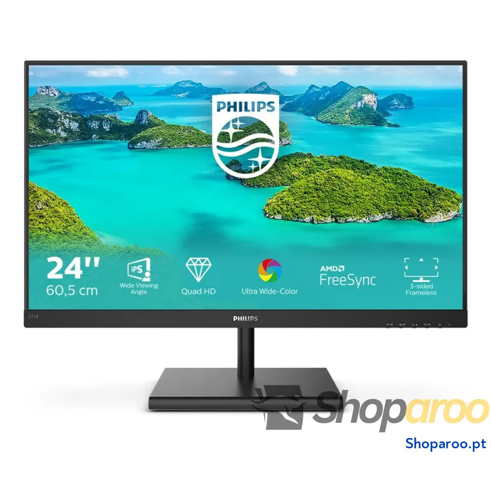 Monitor Philips 245E1S/00 23.8" LCD 2K ULTRA HD 23,8" 75 Hz