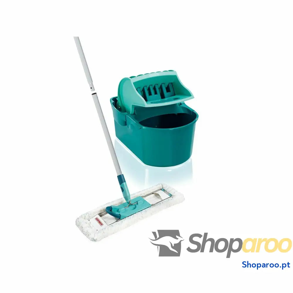 Mop with Bucket Leifheit 55092 Azul Cinzento Microfibra