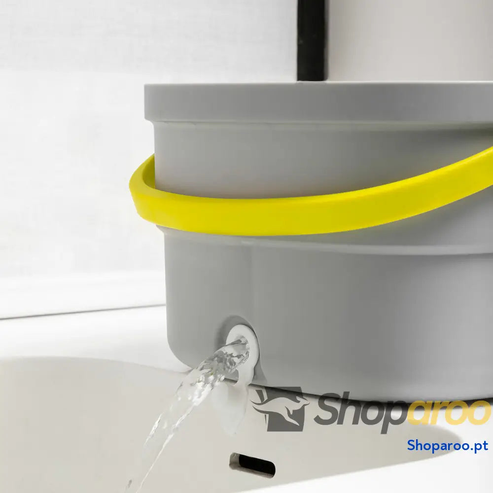 Mopa Giratória com Limpeza Automática e Balde de Separação Selimop InnovaGoods