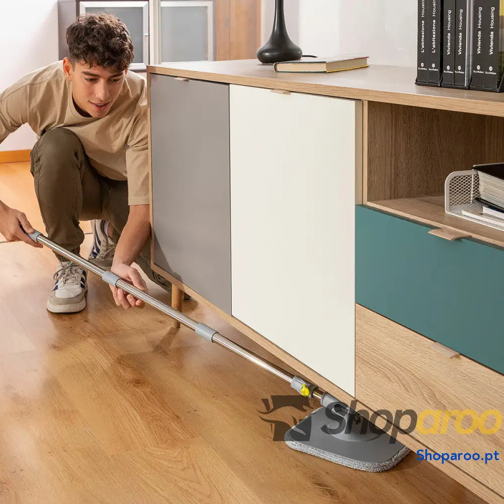 Mopa Giratória com Limpeza Automática e Balde de Separação Selimop InnovaGoods
