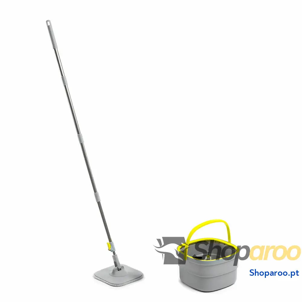 Mopa Giratória com Limpeza Automática e Balde de Separação Selimop InnovaGoods