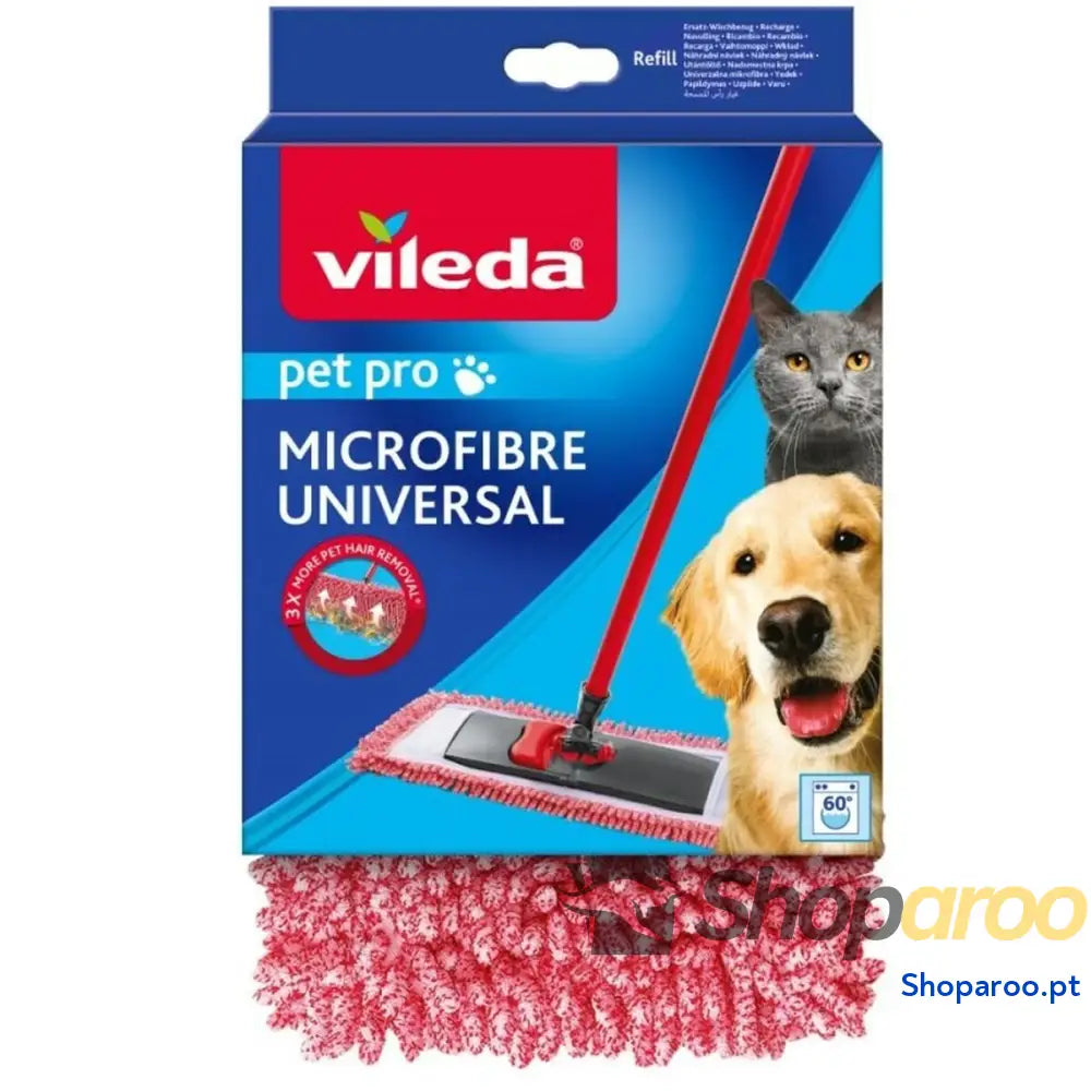 Mopas sobresselentes Vileda Pet Pro Plástico (1 Unidade)