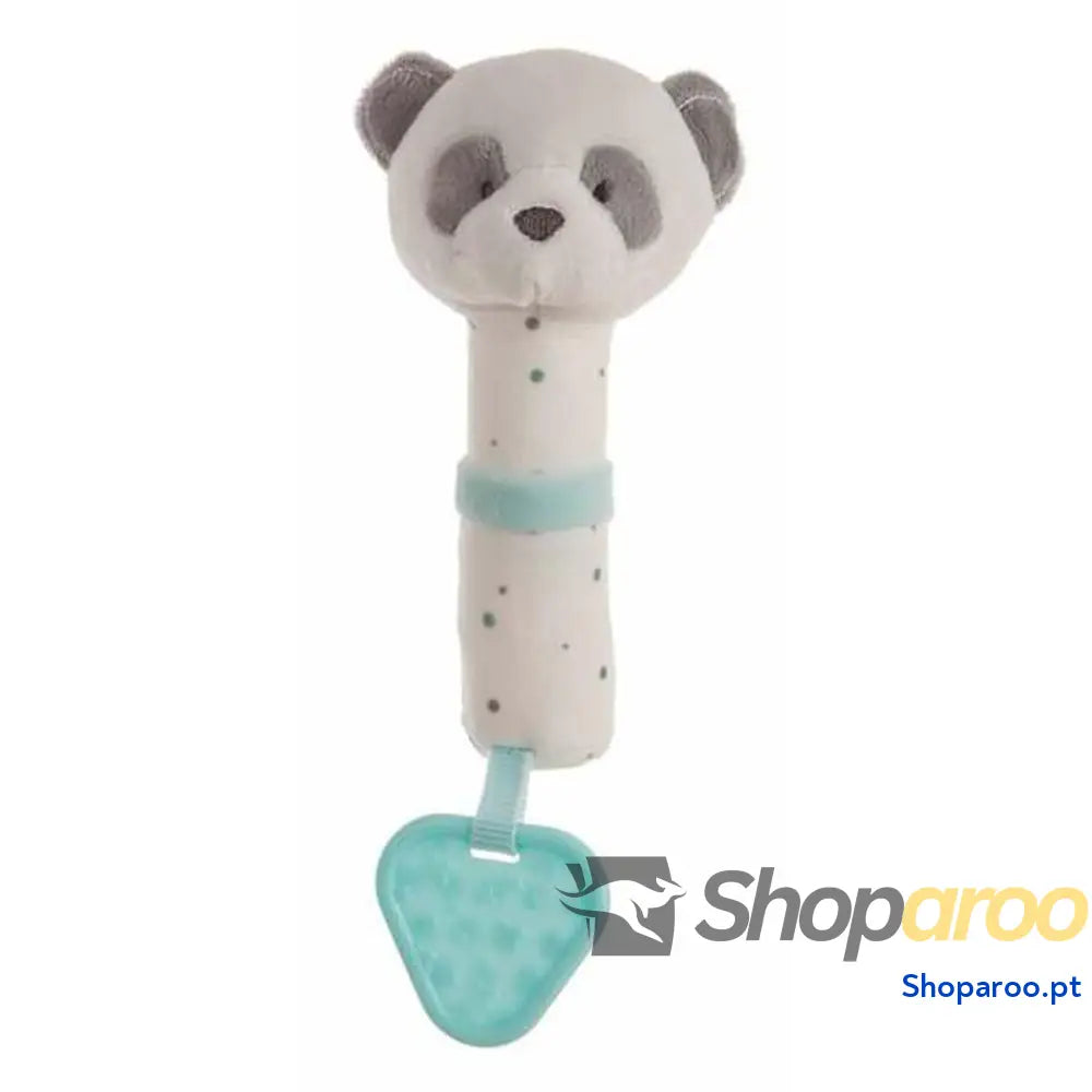 Mordedor para Bebé Urso Panda Água-marinha 20cm