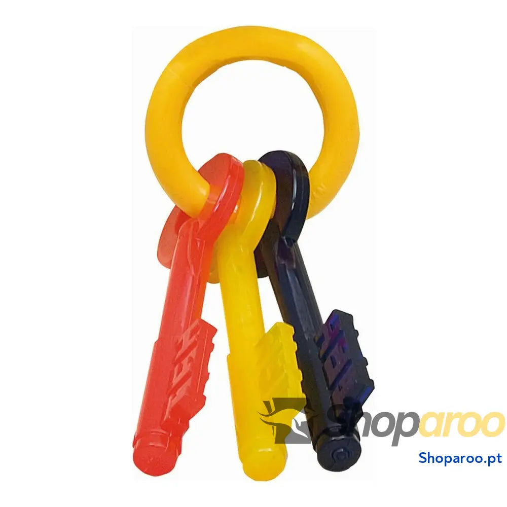 Mordedor para cão Nylabone Chaves Bacon Tamanho L Nylon Termoplástico Cachorros