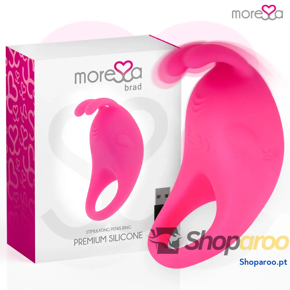 MORESSA - BRAD PREMIUM SILICONE RECARREGVEL ROSA