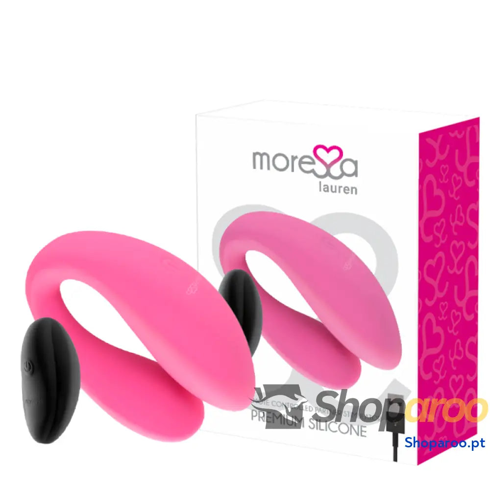 MORESSA - ESTIMULADOR DE CONTROLE REMOTO LAUREN PARA CASAIS