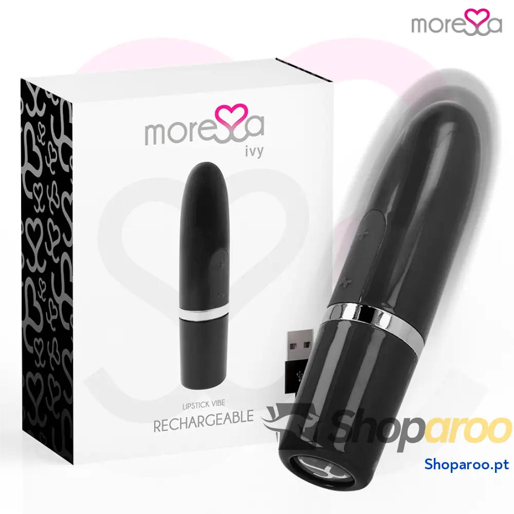 MORESSA - IVY VIBRADOR ESTIMULADOR VIAGEM PRETO