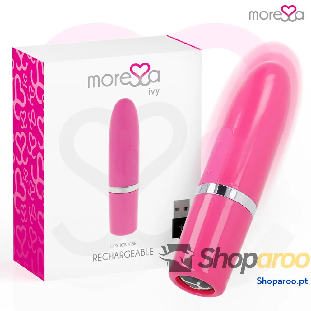 MORESSA - IVY VIBRADOR ESTIMULADOR VIAGEM ROSA
